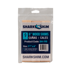 6" Wood Shims